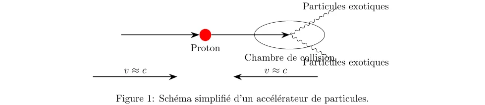 Calcul de la Vitesse Relativiste des Protons