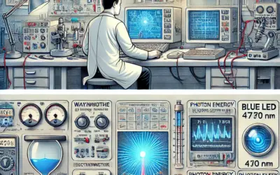 Calcul de l’énergie des photons émis par une LED