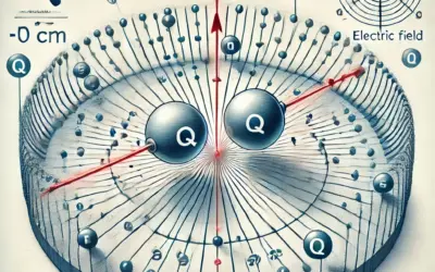 Calcul des Lignes de Champ Électrique