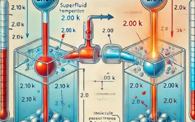 Calcul du Passage d’Hélium-4 Superfluide