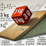 Bloc sur plan incliné avec frottements